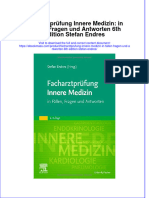 Facharztprufung Innere Medizin In Fallen Fragen Und Antworten 6Th Edition Stefan Endres download 2024 full chapter