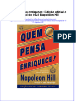 Quem Pensa Enriquece Edicao Oficial E Original de 1937 Napoleon Hill Download 2024 Full Chapter