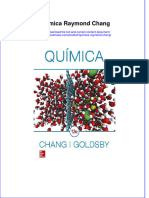 Quimica Raymond Chang Download 2024 Full Chapter