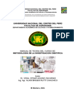 MANUAL TEORIA Metodologia de La Investigacion Cientifica