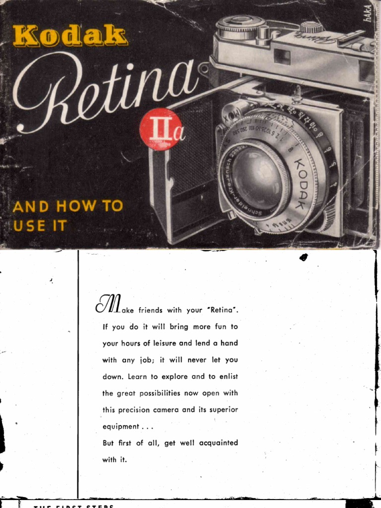 Kodak Retina IIa Manual 1