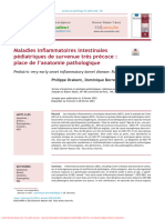 MICI Pédiatriques de Survenue Précoce