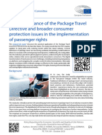 The Performance of The Package Travel Directive and-QA0223110ENN