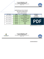 Roster Ujian Penilaian Akhir Sekolah-2