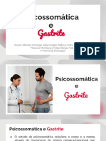 SLIDE - Psicossomática e Gastrite