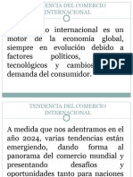 Tendencia Del Comercio Internacional