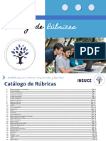 Catálogo de Rúbricas INSUCE