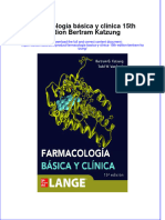 Farmacologia Basica Y Clinica 15Th Edition Bertram Katzung Download 2024 Full Chapter
