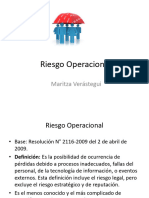 Riesgo Operacional