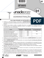 ENADE 2022 - Administração - OBJETIVA