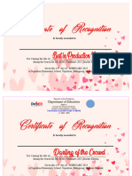Certificate Candidates