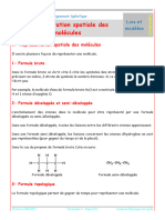 Cours - Representation Spatiale Des Molecules 1