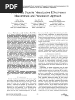 A Full-Scale Security Visualization Effectiveness Measurement and Presentation Approach