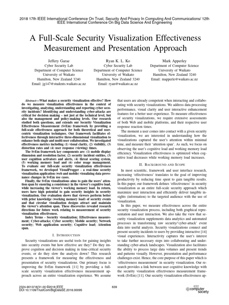 A Full-Scale Security Visualization Effectiveness Measurement and ...