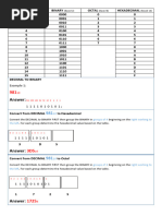 Number System Conversion 1