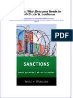 Sanctions What Everyone Needs To Know Bruce W Jentleson Download 2024 Full Chapter