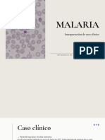 Malaria - Caso Clinico