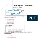 CCNA Exploration2 - Routing Protocols and Concepts - Chapter 5 Exam