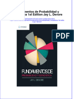 Fundamentos de Probabilidad Y Estadistica 1St Edition Jay L Devore Download 2024 Full Chapter