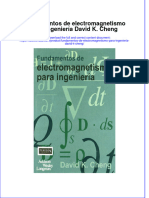Fundamentos De Electromagnetismo Para Ingenieria David K Cheng download 2024 full chapter