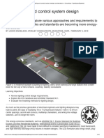 LED Lighting and Control System Design Considerations