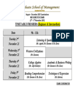 Mid Timetable Freshers21New