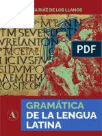 Gramática de La Lengua Latina