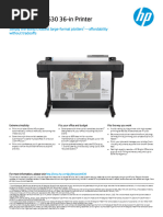 HP Designjet T630 36-In Printer: Simply The World'S Easiest Large-Format Plotters - Affordability Without Tradeoffs