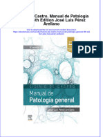 Sisinio De Castro Manual De Patologia General 8Th Edition Jose Luis Perez Arellano download 2024 full chapter