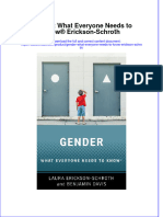 Gender What Everyone Needs To Know Erickson Schroth download 2024 full chapter