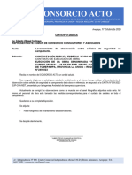 CARTA 53 Levantamiento de Obs Señales Campamento