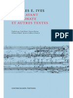 Ives - Essais avant une sonate et autres textes