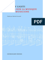 Ligeti - Ecrits Sur La Musique Et Les Musiciens