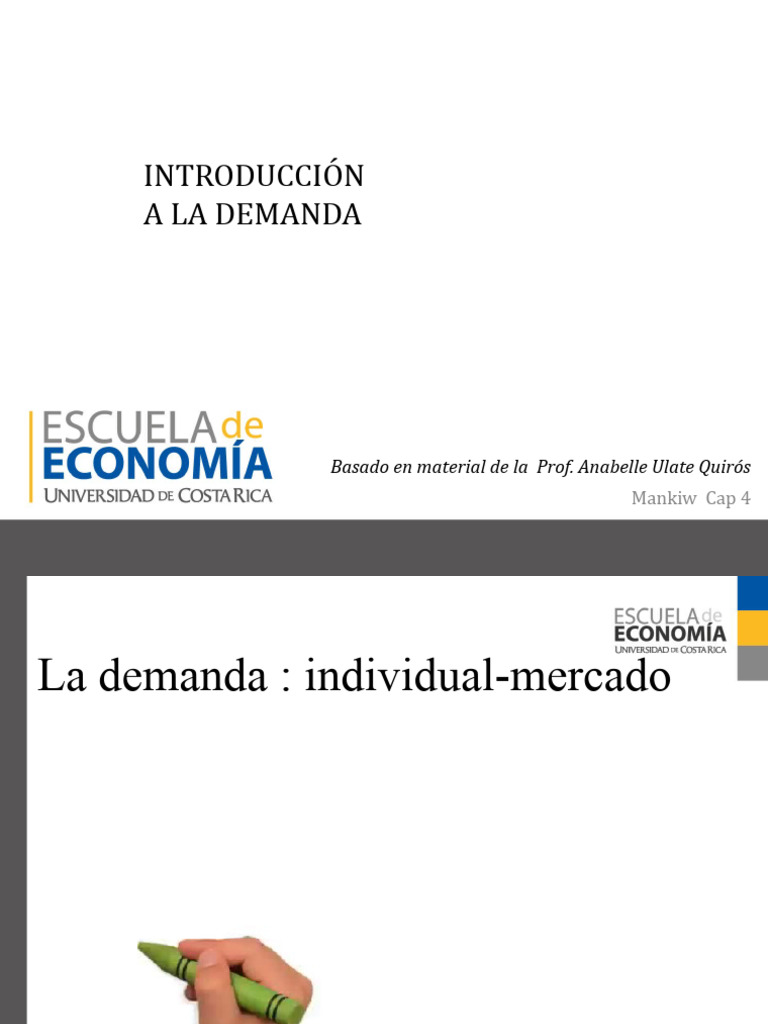 Introducción a la Demanda y Oferta Económica | PDF | Oferta (economía ...