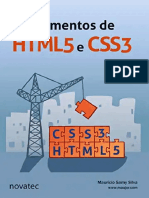 Fundamentos de html5 e css3 Mauricio Sam