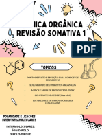 Química Orgânica Revisão Somativa