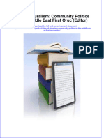 Sites of Pluralism Community Politics in The Middle East Firat Oruc Editor Download 2024 Full Chapter