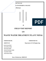 Sanitary Water Report
