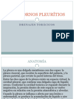 Trastornos Pleuríticos. Drenajes Torácicos