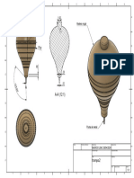 Trompo de madera - Autodesk fusion 360