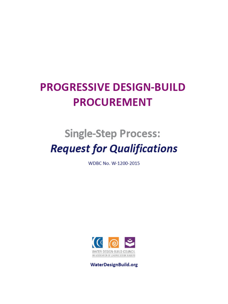WDBC PDB Procurement Guide W - 1200 - Single-Step RFQ - 2016 Updated ...
