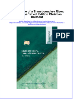 Governance Of A Transboundary River The Rhone 1St Ed Edition Christian Brethaut download 2024 full chapter