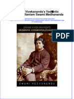 Swami Vivekanandas Vedantic Cosmopolitanism Swami Medhananda Download 2024 Full Chapter