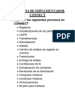 Funciones de Implementador Connect