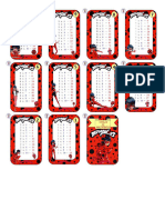 TABLAS DE MULTIPLICAR LADYBUG