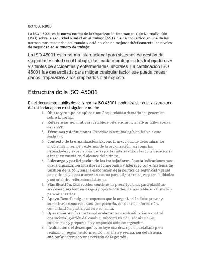 Iso 45001 | Descargar gratis PDF | Valores | Business