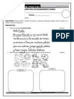 Examen Bimestral de Razonamiento Verbal