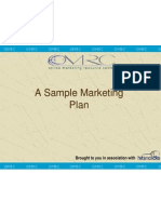 A Sample Marketing Plan: Brought To You in Association With