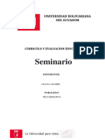 SEMINARIO Currículo