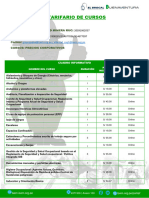 Tarifario Isem - Brocal BNV Actualizado